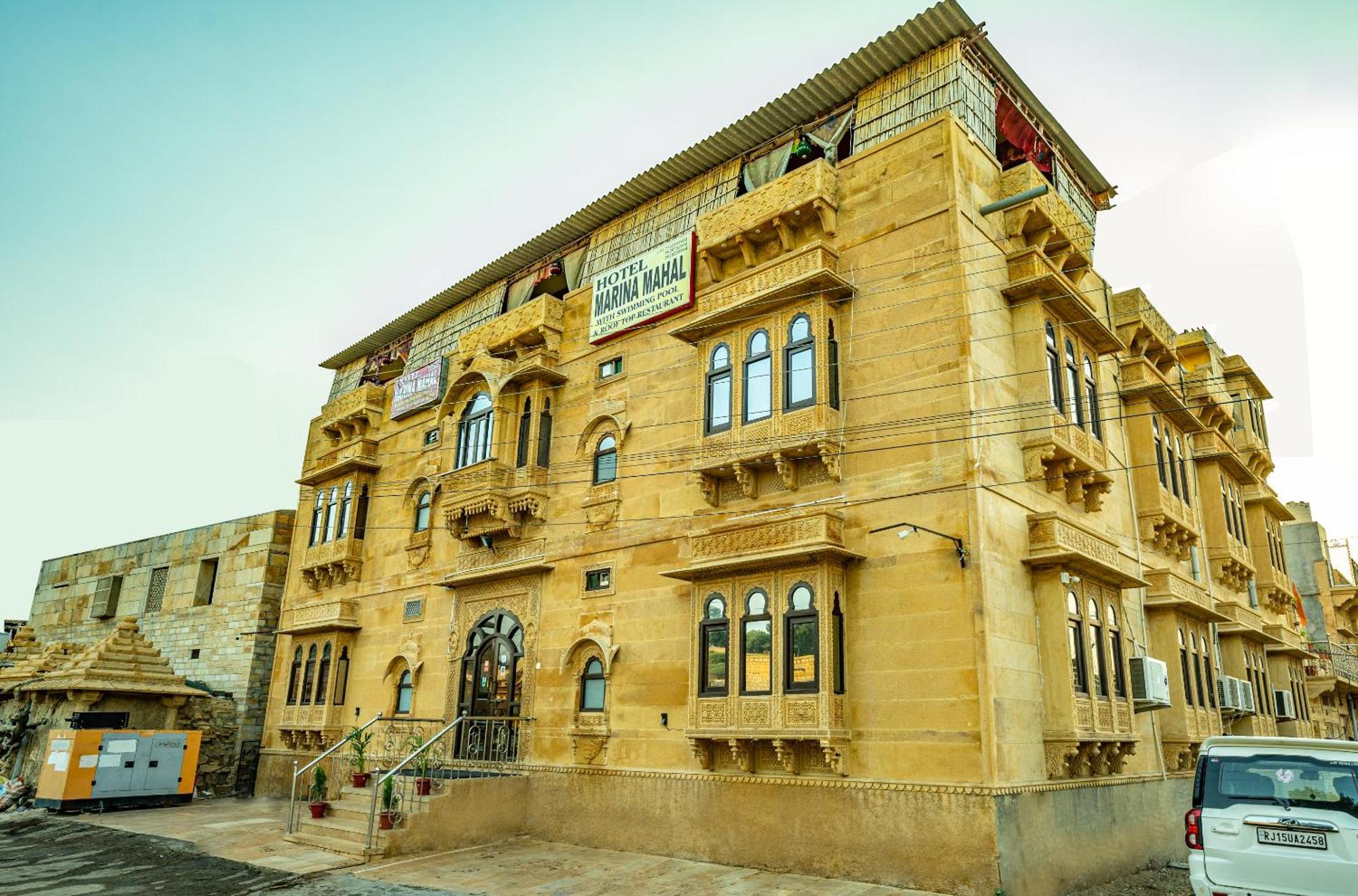 Hotel Marina Mahal With Swimming Pool Jaisalmer Exterior photo